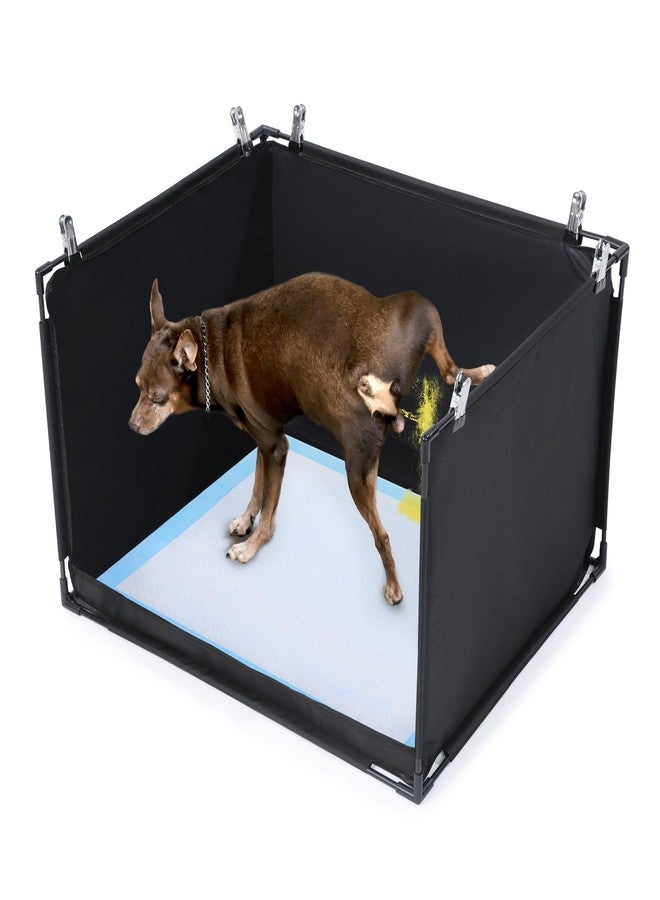 HOMBYS Dog Pee Pad Holder with High Walls, No-Spill Indoor Potty for Large Dogs, Foldable Puppy Litter Box, Patent Pending (25.2" Lx21.3 Wx15.7 H) - Image 1